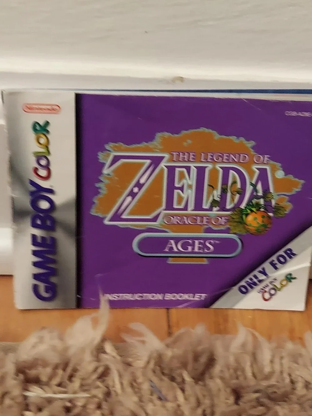 The Legend of Zelda: Oracle of Ages Nintendo Game Boy Color with manual GBC